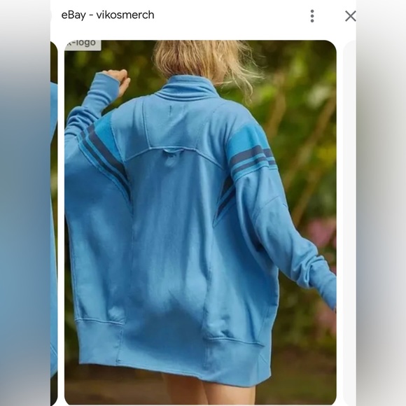 MOVING!! MAKE ME AN OFFER!!! 
Free People knockout track zip-up - Picture 2 of 5